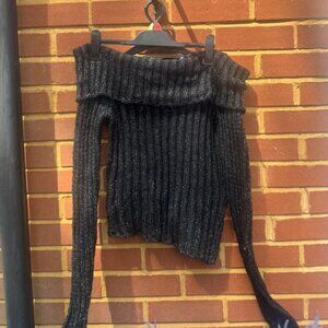 Monki off the shoulder jumper